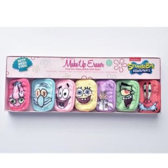 Makeup Eraser Skincare Spongebob 7day Set Poshmark Makeup Eraser Spongebob 7day Set